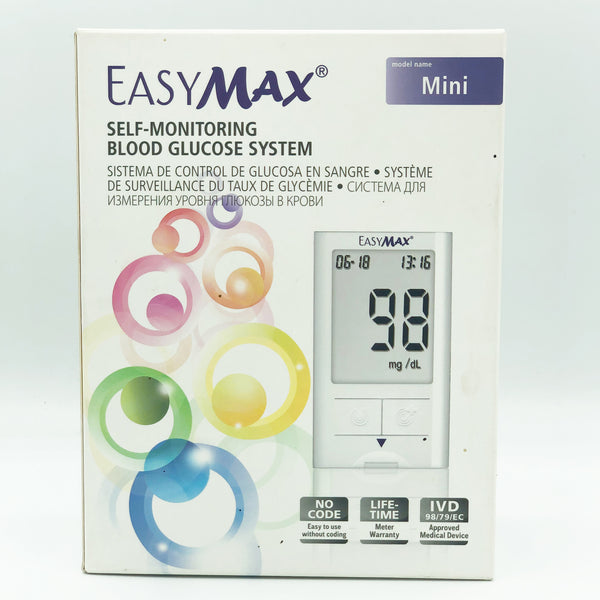 Easy Max Self Monitoring Blood Glucose System Mini