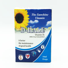 D-Hale Vitamin D3 10ml Drops