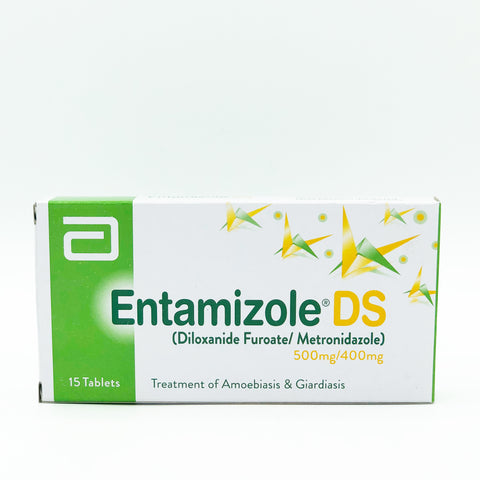 Entamizole DS 500mg/400mg 15 Tab