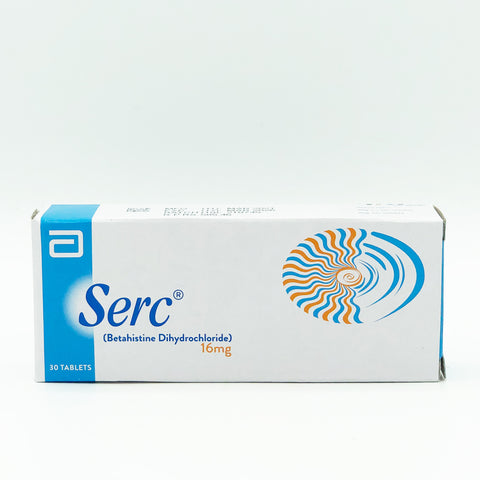 Serc 16mg 30Tab