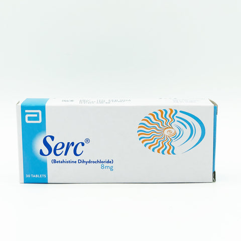 Serc 8mg 30Tab