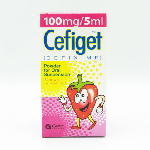 CEFIGET 100 MG 5 ML 1 S