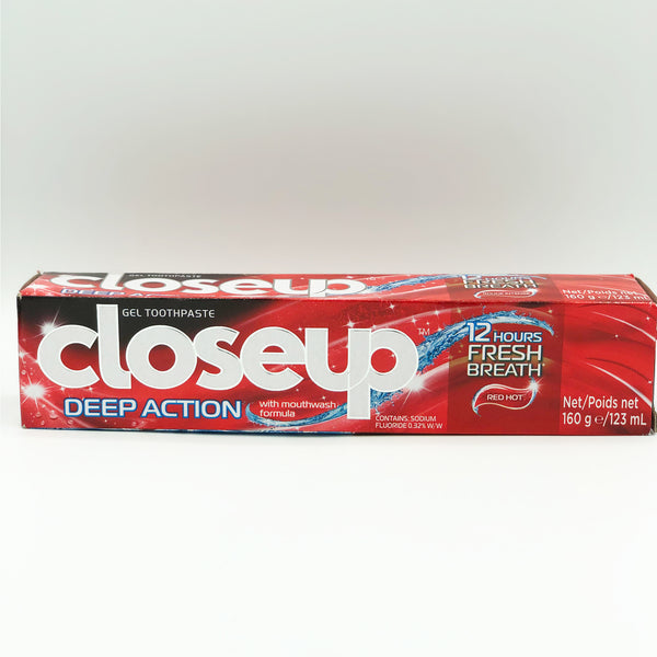 Close Up Deep Action Red 125ml