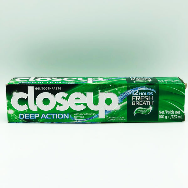 Close Up Deep Action Green 125ml