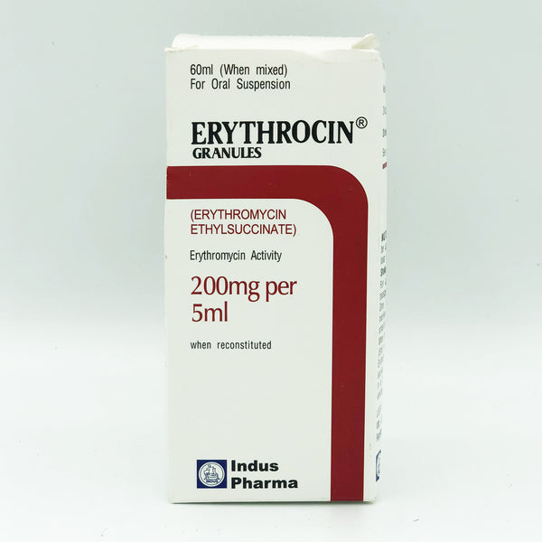 ERYTHROCIN (Oral Suspension) 200 mg