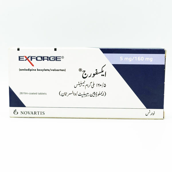 EXFORGE 5/160 MG 28 S