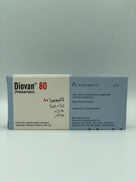 DIOVAN 80 MG 28 S