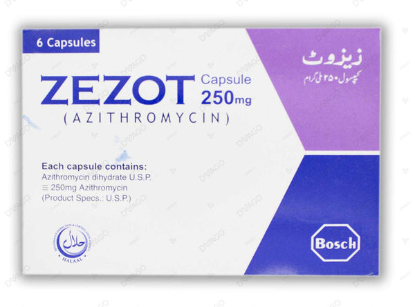 Zezot Capsules 250Mg