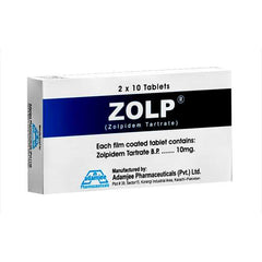 Zolp 10 Mg Tablets 20S (Pack Size 2X10s)