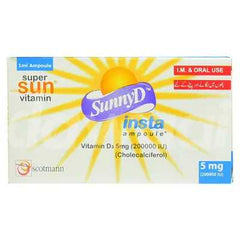 Sunny D Insta 200,000Iu Injection 5Mg