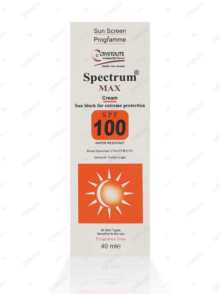 Spectrum Max Spf100 Cream