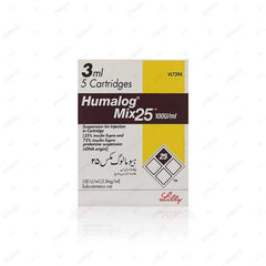 Humalog Mix Cartridges 25/75 3Ml