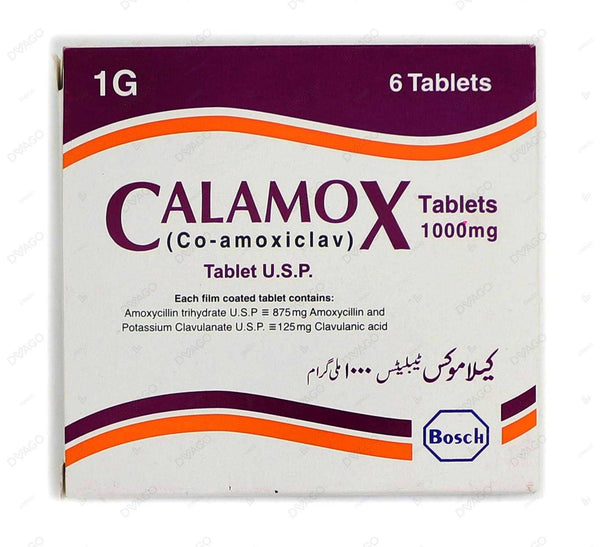 Calamox Tablets 1Gmm