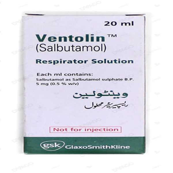 Ventolin Respirator Solution 5Mg
