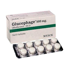 Glucophage Tablets 500 Mg