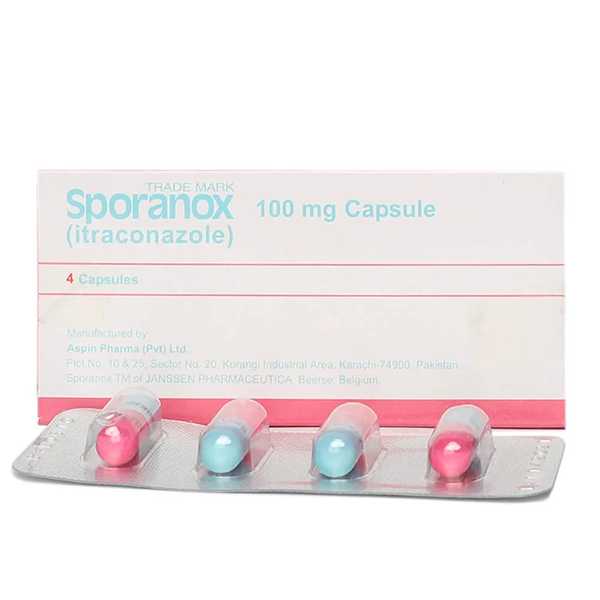 Sporanox Capsules 100Mg