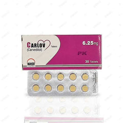 Carlov Tablets 6.25Mg