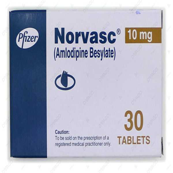 Norvasc Tablets 10Mg