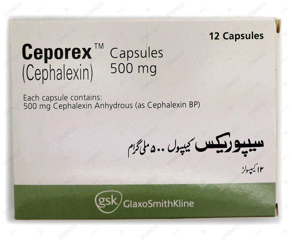 Ceporex Capsules 500Mg