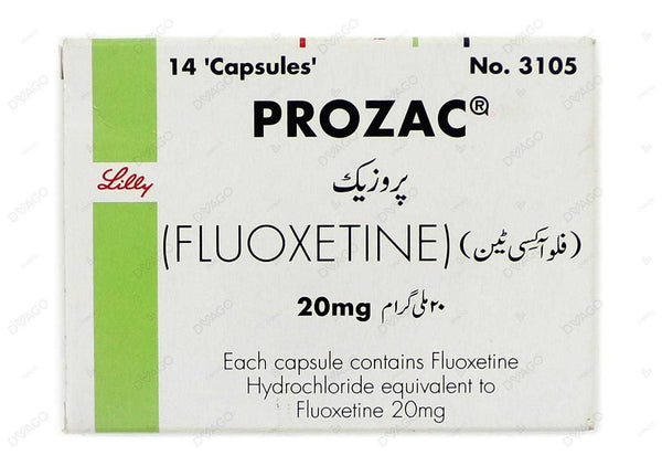 Prozac Capsules 20Mg