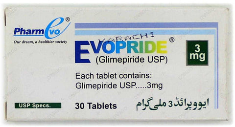 Evopride Tablets 3Mg