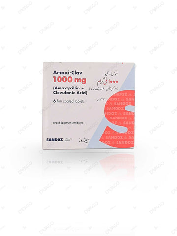 Amoxi-Clav Tablets 1 Gm