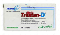 Treatan D Tablets 16Mg/12.5Mg