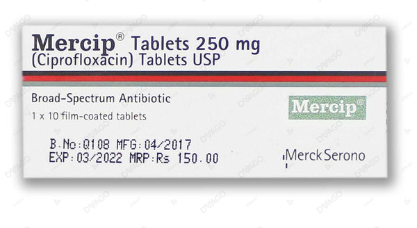 Mercip Tablets 250Mg