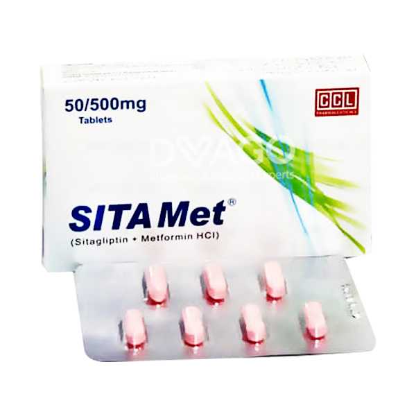 Sita Met Tablets 50/500Mg