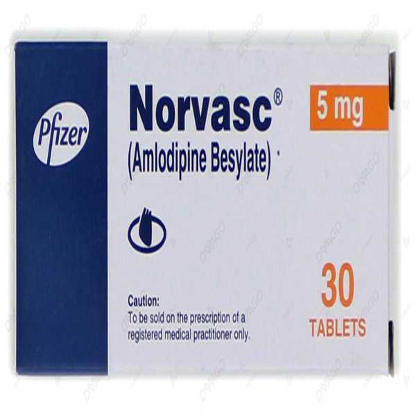 Norvasc Tablets 5Mg