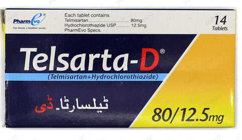 Telsarta D Tablets 80/12.5Mg