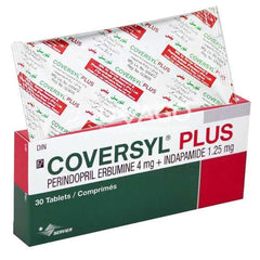 Coversyl Plus Tablets 4/1.25Mg