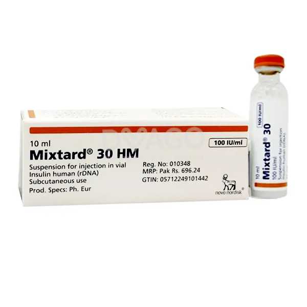 Mixtard 30 Hm Injection 100Iu/Ml 10Ml
