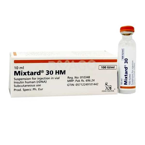 Mixtard 30 Hm Injection 100Iu/Ml 10Ml – hopepharmacy.pk