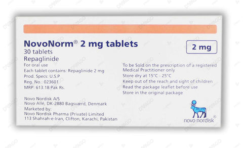 Novonorm Tablets 2Mg