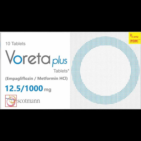 Voreta Plus Tablets 12.5/1000Mg