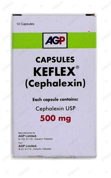 Keflex Capsules 500Mg