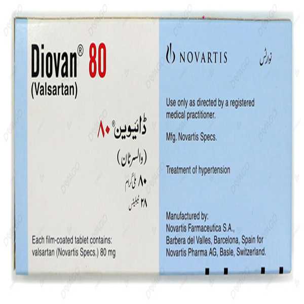 Diovan Tablets 80Mg