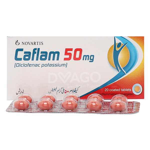 Caflam Tablets 50Mg 20S