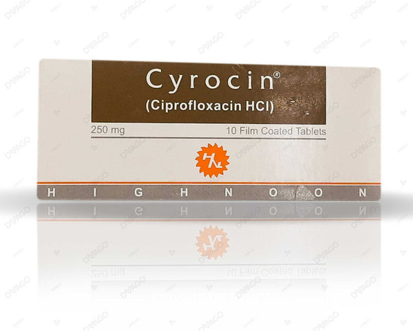 Cyrocin  250 Mg 10 Tablets