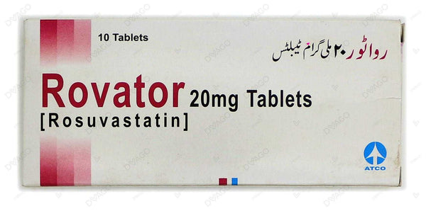 Rovator Tablets 20Mg