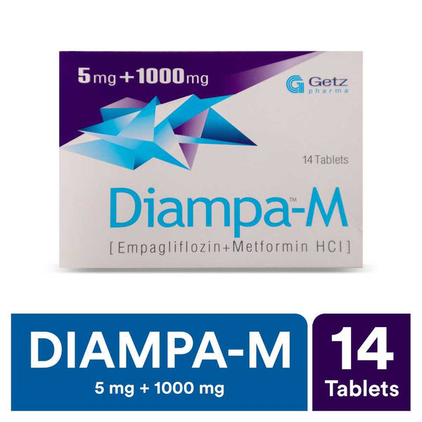 Diampa M 5+1000 Tab 14S