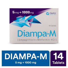 Diampa M 5+1000 Tab 14S