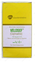 Velosef 90Ml Suspension 125Mg