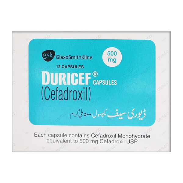 Duricef Capsules 500Mg