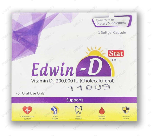 Edwin-D Softgel Capsules 200,000Iu