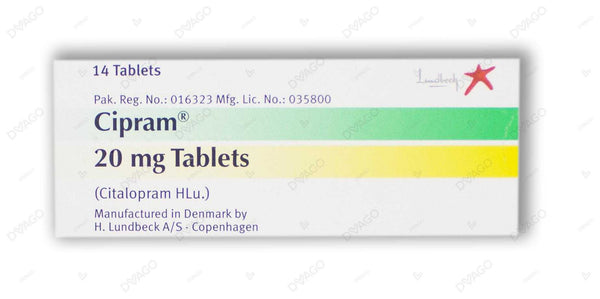 Cipram Tablets 20Mg