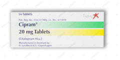 Cipram Tablets 20Mg