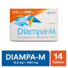 Diampa-M Tablets 12.5Mg/1000Mg