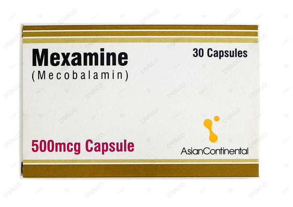 Mexamine Capsules 500Mcg